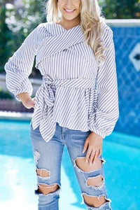 Cross Front Blouse