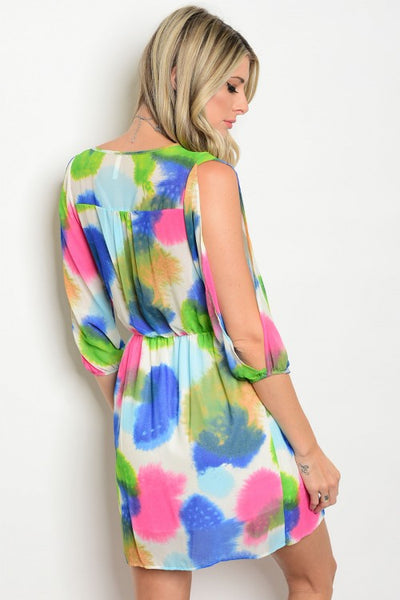 Colorful Spots Dress